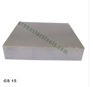 Bloc de travail en acier pour la fabrication de bijoux, surface de travail pour le poinçonnage, le forgeage, le façonnage et la texturation des métaux, outil manuel pour orfèvre |   GS16 - Product Image 1