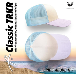 Gorras de béisbol de malla transpirable de 5 paneles con diseño degradado Tie-Dye, estilo urbano, personalizables, lo último en moda para adultos, las más vendidas. - Product Image 4