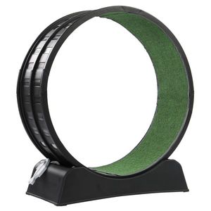 80*34*86CM Black PP Track Connector Assembly Shape Green Carpet 15kg Cat Treadmill Including 1 Cat Teaser Stick <b>Exercise</b> <b>Wheels</b> - Product Image 6