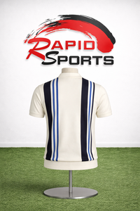 Polo Retro a Rayas de Alta Calidad para Hombre, Manga Corta, Informal, de Punto, para Golf - Product Image 4