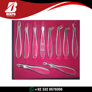 Juego de Instrumentos Dentales 2026 de 10 Piezas, Pinzas de Extracción Dentales de Acero Inoxidable, Juego de Instrumentos Quirúrgicos Dentales de 4 Piezas - Product Image 3