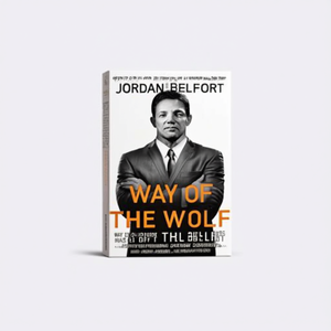 Le chemin du loup par l'auteur Jordan Belfort, impression de livre broché personnalisé à couverture souple - Product Image 1