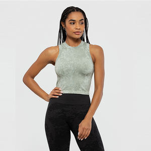 Nuevo Diseño, Camisetas de Gimnasio sin Mangas para Mujer, Sublimadas, 100% Algodón, Secado Rápido, Transpirables, Cuello Redondo, Alta Calidad, Nueva Llegada - Product Image 1