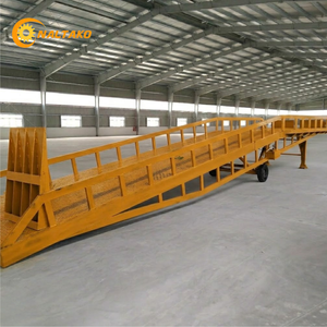 Premium 15T Capacity Mobile Yard Ramp 16000mm Length 1.9m Lift Height Wide Deck for Heavy Containers and XL Forklifts - Product Image 4