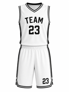 Conjunto de Uniformes de Baloncesto Hechos a Medida para Clubes y Escuelas Profesionales, Camisetas de Baloncesto de Secado Rápido por Sublimación - Product Image 5