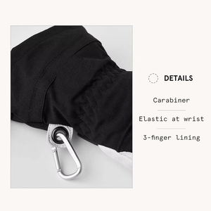 Guantes de Esquí Deportivos Internacionales de Cuero Vacuno Genuino, Impermeables, Aislantes, Duraderos, Cálidos para Invierno, para Hombre y Mujer - Product Image 4