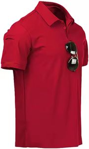 Fabricant direct d'usine, polos pour hommes de qualité professionnelle, tissus et designs demandés par les clients, polos de la plus haute qualité. - Product Image 4