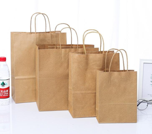 Eco Friendly Kraft <b>Paper</b> Box Shopping Bag Vietnam Factory Manufacturer Custom Printed Packaging Bags Direct Wholesale - Product Image 3