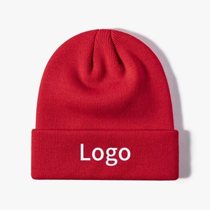 Bonnets en acrylique 100% neufs de haute qualité, chauds et tricotés pour l'hiver - Product Image 2