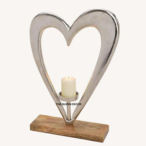 Elegante Portavelas de Concreto Único para Celebraciones Familiares Especiales, Impresionantes Arreglos de Portavelas - Product Image 1