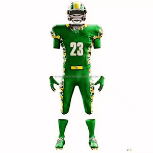 Uniforme de fútbol americano personalizable de alta calidad para hombres, impresión por sublimación de secado rápido, recién llegado, conjunto de Jersey para adultos - Product Image 3