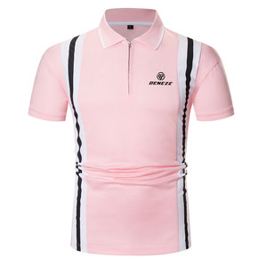 Chemises polo personnalisées avec impression de logo, prix de gros, pas cher, respirantes, de haute qualité pour hommes - Product Image 1
