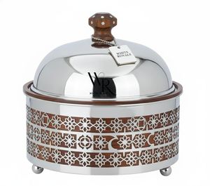 Chauffe-plat design pour la maison, l'hôtel et les cadeaux à prix de gros – Plat de service moderne en acier inoxydable pour casseroles et plats chauds - Product Image 1