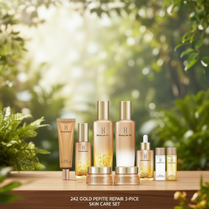ชุดผลิตภัณฑ์ดูแลผิว 24K โกลด์ เปปไทด์ รีแพร์ 3 ชิ้น - Product Image 3