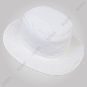 Sombrero de Cricket de Ala Ancha SIBRIN, Gorra Deportiva Personalizada de Algodón de Alta Calidad, Sombrero de Safari para Hombre, Gorra de Verano para Deportes al Aire Libre, Color Blanco - Product Image 2