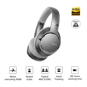 <span class=keywords><strong>Casque</strong></span> de jeu <span class=keywords><strong>Bluetooth</strong></span> sans fil à réduction de bruit, circum-auriculaire, avec suivi de <span class=keywords><strong>t</strong></span>ête, audio spatial et faible latence - Product Image 1