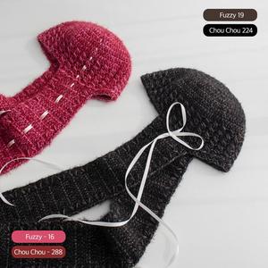 Paquet de bricolage Bonnet à oreillettes floues - Product Image 3