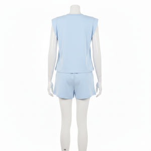 Conjunto de punto para mujer de corte regular con elastano y poliéster - Product Image 4