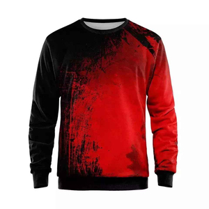 Sudaderas con capucha gruesas para hombre, sudadera de sublimación extragrande de invierno con cuello redondo, ropa urbana ecológica, sudadera de sublimación para hombre - Product Image 3