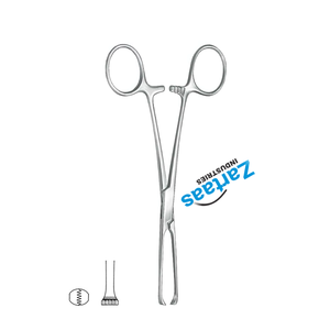 Pinces à tissus intestinaux Allis en acier inoxydable de haute qualité, 5x6 dents, 19 cm – Fabricant et exportateur d'instruments chirurgicaux - Product Image 4