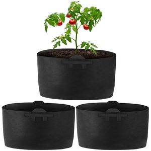 Lot de 3 sacs de culture respirants en tissu pour pommes de terre et légumes, pour la plantation en jardin - Product Image 1