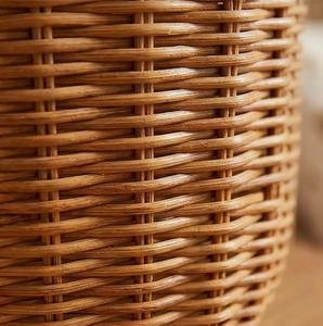 Panier en rotin en forme d'ours mignon, parfait pour le rangement de la chambre d'enfant, la décoration de la crèche et les cadeaux, fabriqué à la main en Inde - Product Image 5