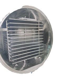 เครื่องอบแห้งแบบแช่เยือกแข็งด้วยระบบสุญญากาศอัตโนมัติ ควบคุมด้วย PLC ทำจากสแตนเลสสำหรับการแปรรูปอาหาร รุ่น WHFD-100 - Product Image 4