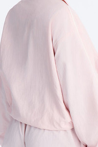 Ensemble coupe-vent colorblock pour femmes, sweat à capuche et short, vêtements de sport légers à fermeture éclair, survêtement 2 pièces, décontracté, pour la course à pied, la gym, le fitness - Product Image 6