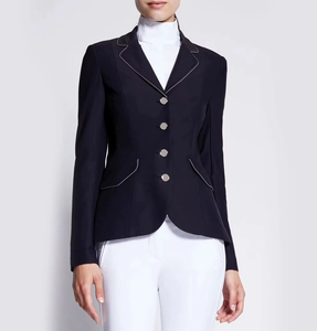 Chaqueta de equitación ligera, impermeable, ropa exterior ecuestre, chaqueta ecuestre con logotipo personalizado, ropa de equitación de alta calidad - Product Image 4