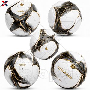 Ballon de football professionnel thermocollé, cousu à la machine, en PU, PVC, TPU, avec logo personnalisé, léger, pour intérieur/extérieur, fabriqué en usine - Product Image 3