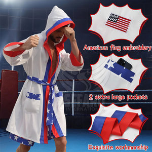 Kimono de Jiu Jitsu Hecho en Pakistán, Batas de Boxeo para Hombre, Venta al por Mayor, Batas de Boxeo de Nuevo Estilo Hechas a Medida - Product Image 4