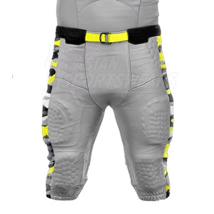 Nouvel uniforme de football américain élégant et respirant, couleurs personnalisées, designs uniques, logo personnalisé, identité d'équipe, performance 100% - Product Image 4