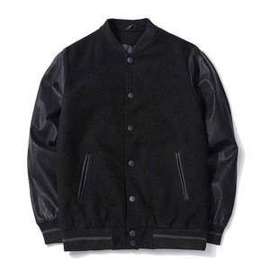 Dernière Collection : Blouson Teddy Homme Réversible, Style Universitaire, Personnalisable avec Logo, Vêtement Décontracté Tendance, Blouson Bomber Letterman - Product Image 1