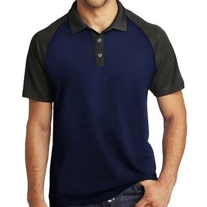 Camisas Polo Clásicas para Hombre, Manga Corta, Cuello Golf, Diseño Color Block, Secado Rápido, para Trabajo - Product Image 1