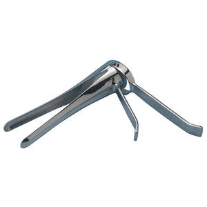 Nuevos Instrumentos Veterinarios Quirúrgicos para Inseminación de Cabras, Ovejas y Vacas, Espéculo Manual de Acero al Carbono y Acero Inoxidable SurgiRight - Product Image 1