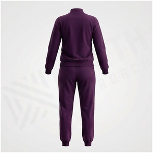 <b>Women</b> Tracksuit Full <b>Zip</b> Jacket With Side Pockets And Matching Pants Casual Autumn Wear Solid Color Regular Fit - Product Image 2