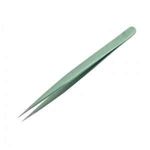 Pince à cils en acier inoxydable 2026 pour extensions, marque privée, haute qualité, durable, précision, volume - Product Image 2
