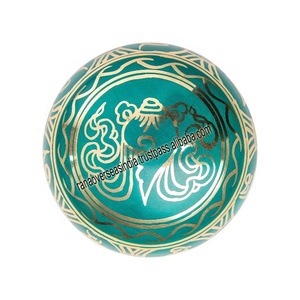 Venta al por mayor de fábrica, cuenco de latón con sonido Tibetano para aliviar el estrés, Chakra, curación, Yoga, atención plena - Product Image 2