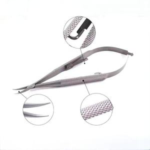 Porte-aiguille manuel micro Castroviejo Altomme Instruments pour chirurgie ophtalmique, instrument microchirurgical de précision en acier inoxydable - Product Image 4