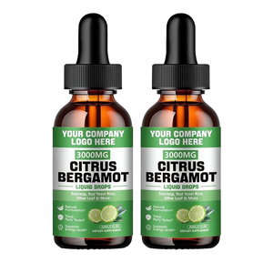 Citrus Bergamot Extract Liquid Drops with Botanical <b>Blend</b> OEM Private Label Supplement - Product Image 1