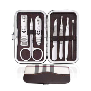 Kit de podologie à domicile de haute qualité certifié CE, 6 instruments en acier inoxydable allemand, nouvelle arrivée, ensemble de manucure et pédicure, étui en cuir - Product Image 3