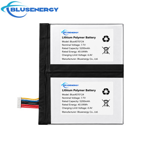 Batería de Polímero de Litio Recargable Personalizada de 7.7V 5200mAh, Paquete de Baterías LiPo de Alta Capacidad con Conector para Dispositivos Médicos Portátiles - Product Image 1