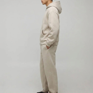 High Quality Custom Logo Winter Men's Oversized Tracksuit Sets Full <b>Zip</b> <b>Up</b> Quick Dry Polyester/Cotton Casual Wear Tracksuits - Product Image 5
