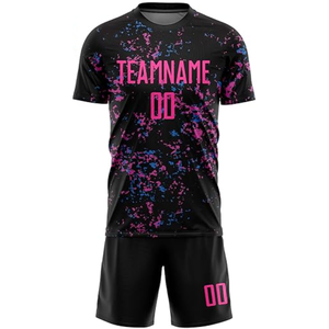 Tenues de football personnalisées par sublimation de qualité supérieure, nouvelle collection, hauts verts très respirants avec impression de logo - Product Image 2
