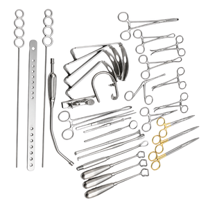 Ensemble d'instruments d'tonsillectomie Ariston International de 30 pièces pour la chirurgie ORL des adénoïdes et des tonsils, certifié CE ISO13485, usage clinique - Product Image 1