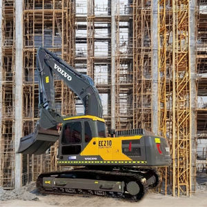 Excavatrice d'occasion Volvo EC210D 21 tonnes, moteur Deutz, pompe Kawasaki, marque suédoise d'origine, sur chenilles, provenance Suède, seconde main - Product Image 1