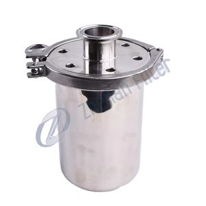 Fabrik-Anpassung 222 226 Ende 0,1 um SUS 316L 304 Edelstahl sanitärer Wiederauflühlfilter für die Gasaufbereitung - Product Image 1