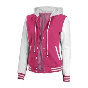 Veste pour femme durable, veste varsity de qualité supérieure, confortable, respirante, chaude pour l'hiver, logo personnalisé, vêtement décontracté pour tous les jours - Product Image 6