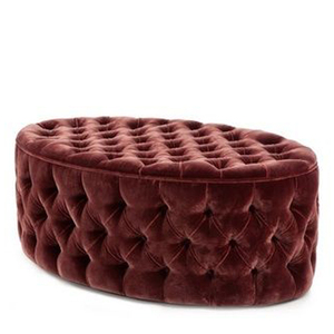 Canapé ottoman américain, style moderne rétro, tissu en velours, petit canapé pour salon, chambre à coucher, canapé inclinable - Product Image 5