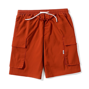 Shorts cargo pour hommes de haute qualité et durables, 100% confortables, fabriqués au Bangladesh, vêtements courts à motif uni - Tailles XXS - Product Image 3
